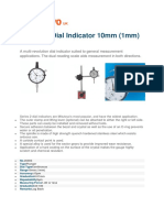Standard Dial Indicator 10mm (1mm)