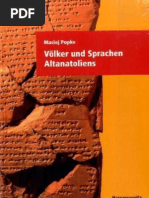 Popko 2008 Völker Und Sprachen Des Alten Anatoliens