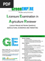 Agriculture Board Exam 2025 Reviewer | PDF | Agriculture | Soil