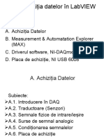 LabVIEW - Achizitia Datelor