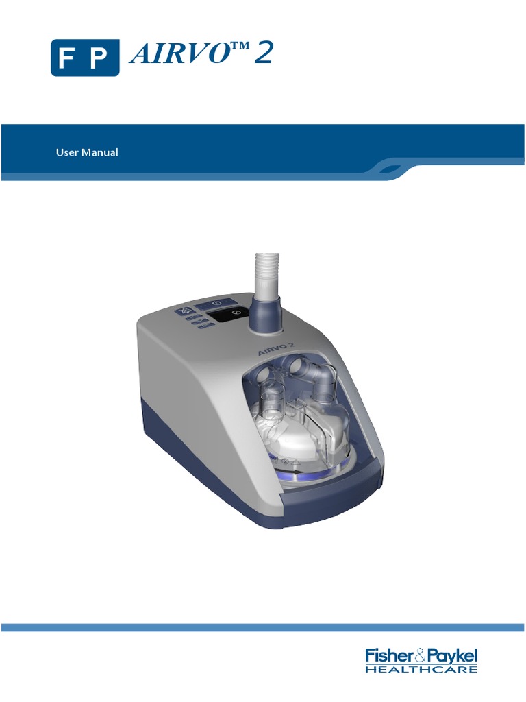 AIRVO 2 Humidifier User Manual PDF Vacuum Tube Breathing