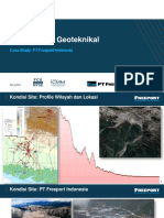 Pemantauan Geoteknikal: Case Study: PT Freeport Indonesia