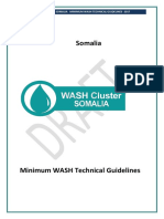 Somalia: Wash Cluster - Somalia Minimum Wash Technical Guidelines - 2017