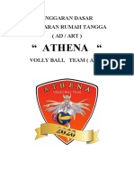 Ad Art Athena Volly Ball Team