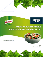 Carte de Salate Knorr