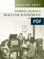 Simándi Irén - Politika, Társadalom, Gazdaság A Magyar Rádióban, 1949-1952