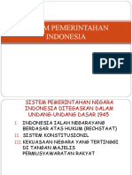 Pancasila Sistem Pemerintahan Indonesia 1