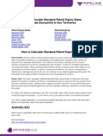 How to Calculate Standard Patent Expiry Dates and Data Exclusivity