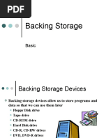 backing storage