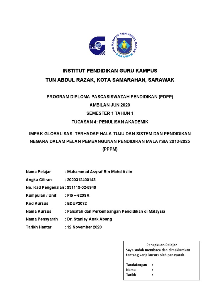 Ringkas Edup2072 Tugasan 4 2020312400143 Pdf