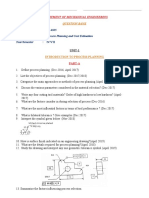 Me6005-Ppce Questionbank