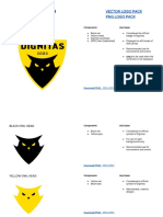 Dignitas - Style Guide: Vector Logo Pack PNG Logo Pack