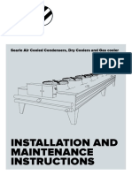 Installation and Maintenance Instructions: Searle Air Cooled Condensers, Dry Coolers and Gas Cooler
