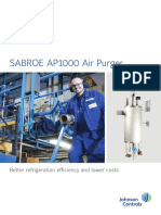 SABROE AP1000 Air Purger: Better Refrigeration Effi Ciency and Lower Costs