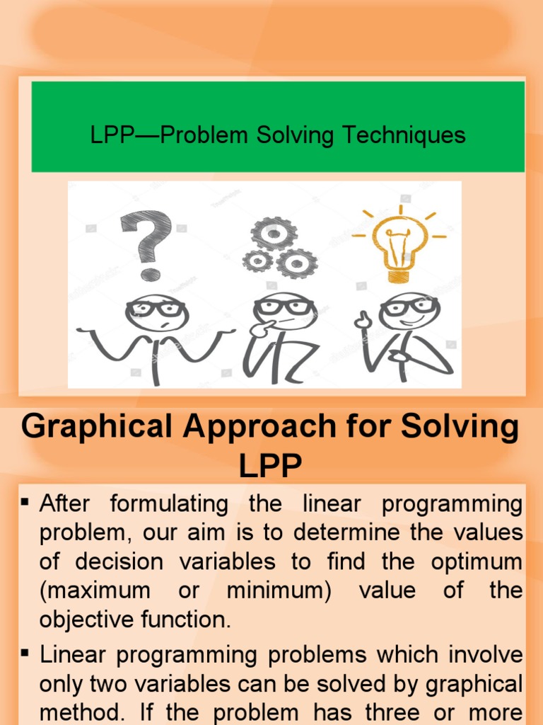 Graphical Methd For LPP | PDF | Mathematical Optimization | Systems ...
