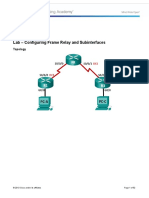 4 2 2 7 Configuring Frame Relay and Subinterfaces.docx