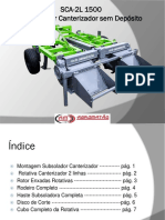 SCA-2L 1500 Subsolador Canterizador sem Depósito