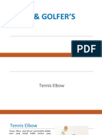 Tennis Elbow Dan Golfer Elbow