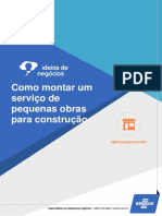 Como Montar Um Servico de Pequenas Obras