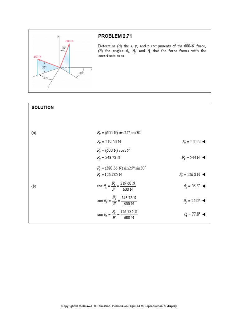 ENGN.2050 Assignment 05 Solution | PDF | Physics | Mechanics