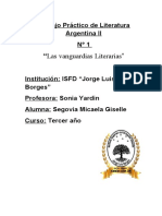 T.P n°1 Lit. Arg II_ Vanguardias Literarias