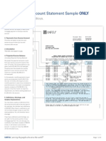 Sample: Annual Escrow Account Statement Sample ONLY