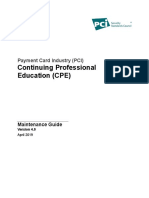 Continuing Professional Education (CPE) : Payment Card Industry (PCI)