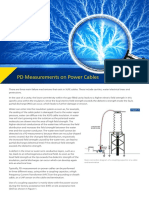 PD Measurements On Power Cables