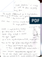 Class 11 Oscillation Simple Pendulum