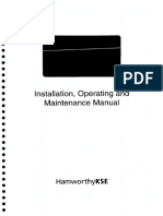 Installation, Operating and Maintenance Manual: Hamworthykse