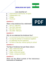 Andalusia Day Quiz