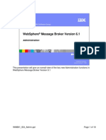 Websphere Message Broker Version 6.1: Administration