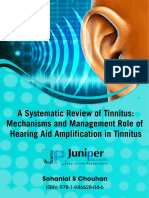 A Systematic Review of Tinnitus Mechanisms and Management