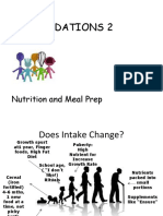 Summer 2020 Nutrition and Meal Prep - New Student