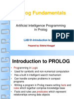 LAB 01-Introduction To Prolog-Slides