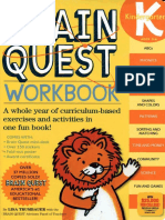 Brain Quest Workbook Kindergarten 2