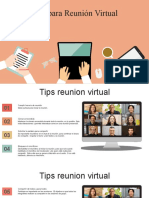 Tips para Reunion Virtual