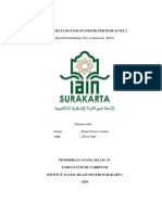 Distribusi Frekuensi, Mean, Modus Dan Median