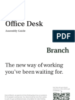 Branch Office Desk Assembly Guide