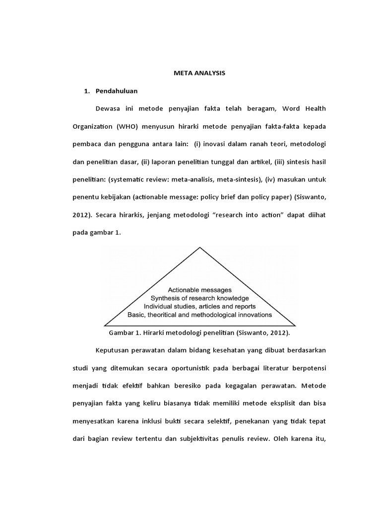 Meta Analisis Revisi Pdf