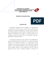 Desarrollo Organizacional