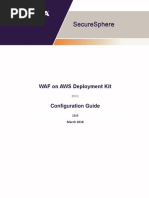 Imperva SecureSphere v13.0 WAF On AWS Deployment Kit BYOL Configuration Guide