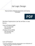 Boolean Expressions and Truthtables