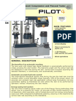 Cement Compression Tester Pilot 4 e