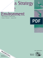 Business Strategy and The Environment Volume 23 Issue 1 (Doi 10.1002 - Bse.v23.1)