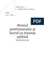 Stresul posttraumatic +ƒi lucrul cu trauma psihic-â 