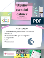 Aceite esencial calmer doTERRA Colección de niños