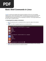 LAB - Basic Shell Commands in Linux