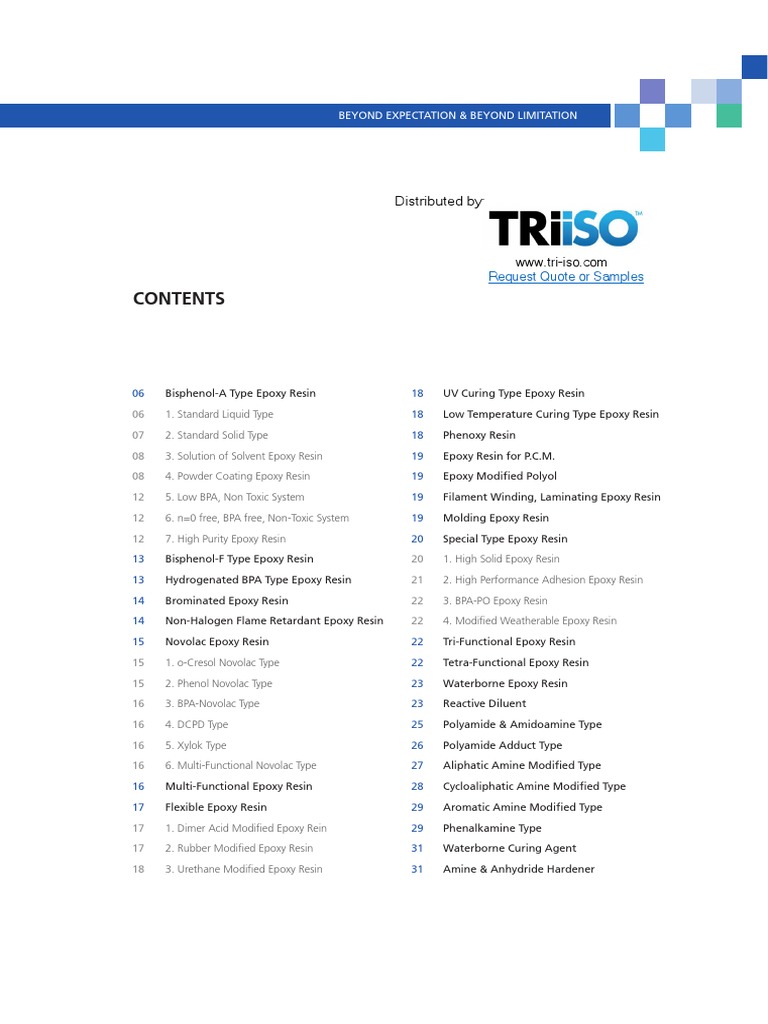 Kukdo Epoxy Resin Product Guide | PDF | Epoxy | Chemical Compounds