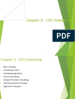 ch5 CPU Scheduling